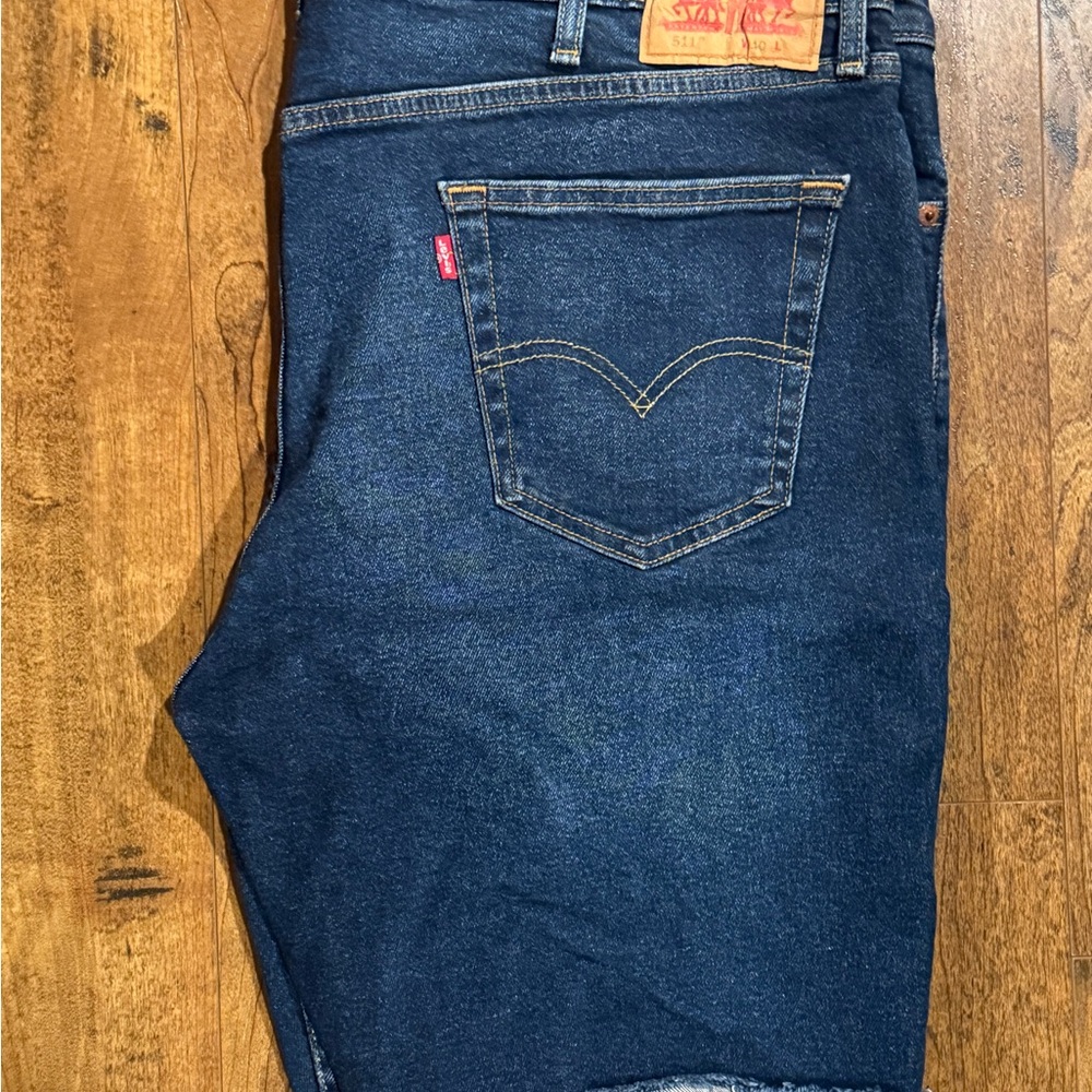 Levi’s 511 Blue Denim Jeans Shorts W40
